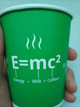 Energy = Milk x Coffee2