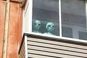 Инопланетяне на балконе